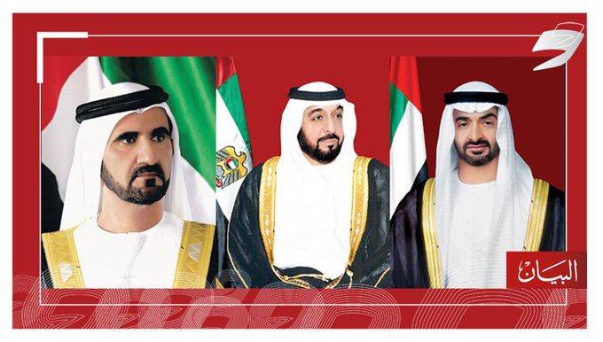 رئيس الدولة و محمد بن راشد و محمد بن زايد يهنئون رئيس زيمبابوي بذكرى استقلال بلاده