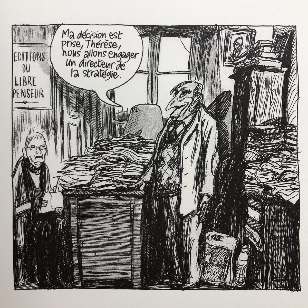 Blutch, Vue sur le lac, @EditionsDargaud, 2015 
