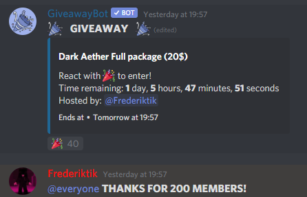 dark_lobbies's tweet photo. Dont miss a chance to get free Dark Aether and lvl 1000!
https://t.co/T8XujGaap2 https://t.co/SxiWx3wLRe
