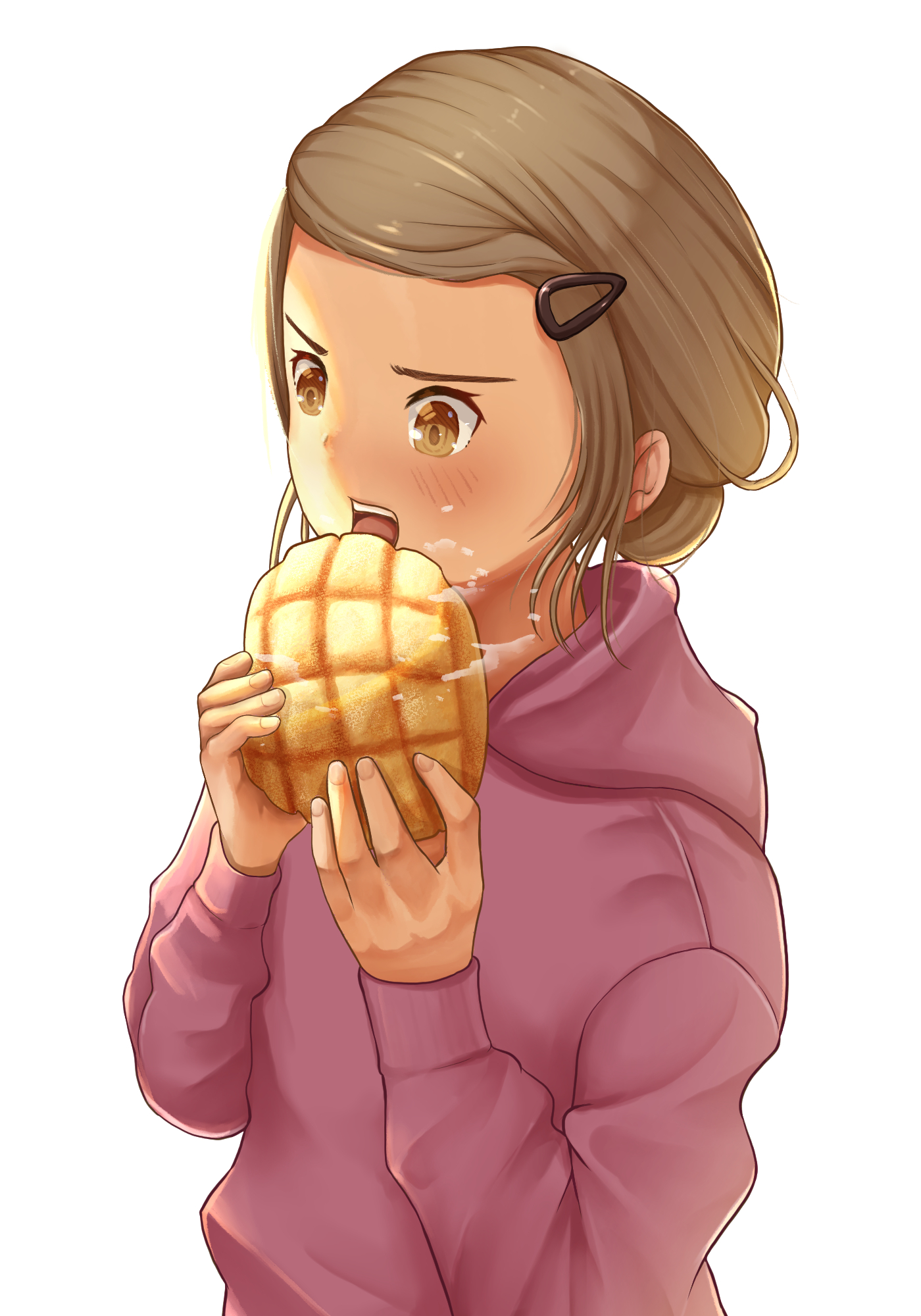 兼子良 出来立てメロンパンを 頬張る イラスト 飯テロ T Co 4zj7lzs1di Twitter
