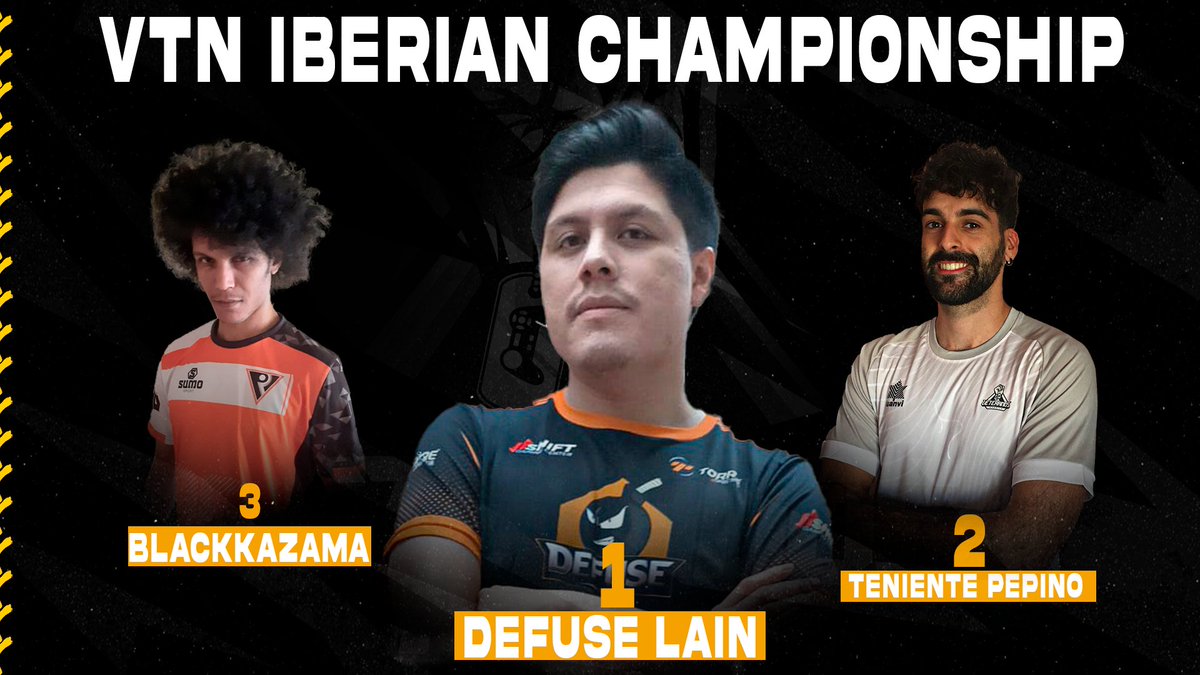 Es hora de darle la enhorabuena a los ganadores del torneo VTN IBERIAN CUP. 🥊

1️⃣ <a href="/lain_tk/">KRYP| Lain</a> 
2️⃣ <a href="/TenientePepino/">JD</a> 
3️⃣ @BaiBlackjesus 

#respectVeteranos🦾
