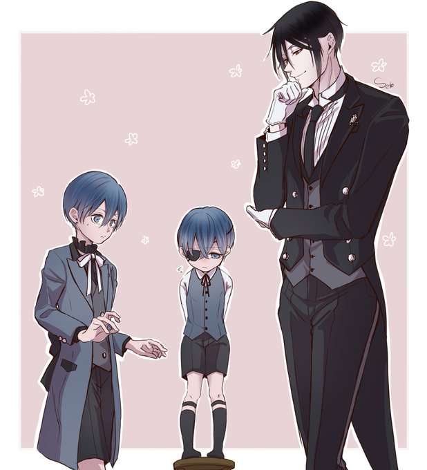 シエルとセバスチャンのtwitterイラスト検索結果