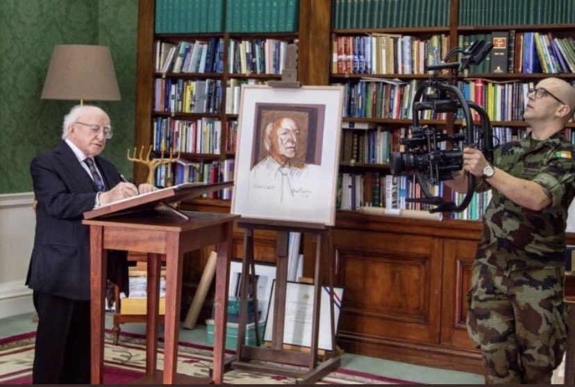 Happy birthday Michael D Higgins!   