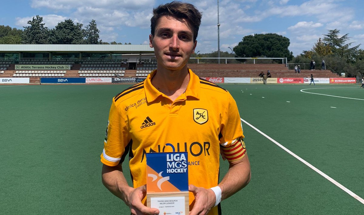 #LigaMGS El MVP <a href="/MGS_Seguros/">MGS Seguros</a> de la Jornada 21 ha sido <a href="/Marc_Bolto5/">BultoGimo</a> del <a href="/atleticdhm/">Atlètic Terrassa DH Masculí</a> ¡Muchas felicidades! #HockeyDHA