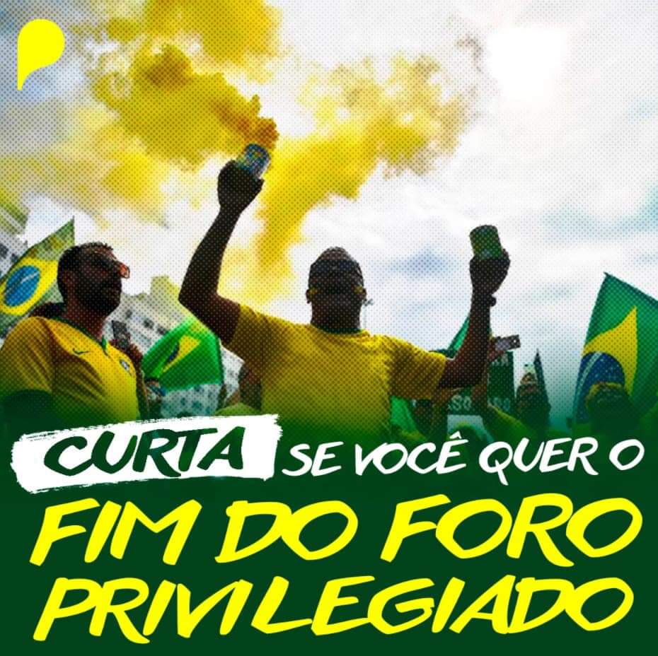alvarodias_'s tweet image. Curta e compartilhe se você concorda com o fim do privilégio de mais de 55 mil autoridades!