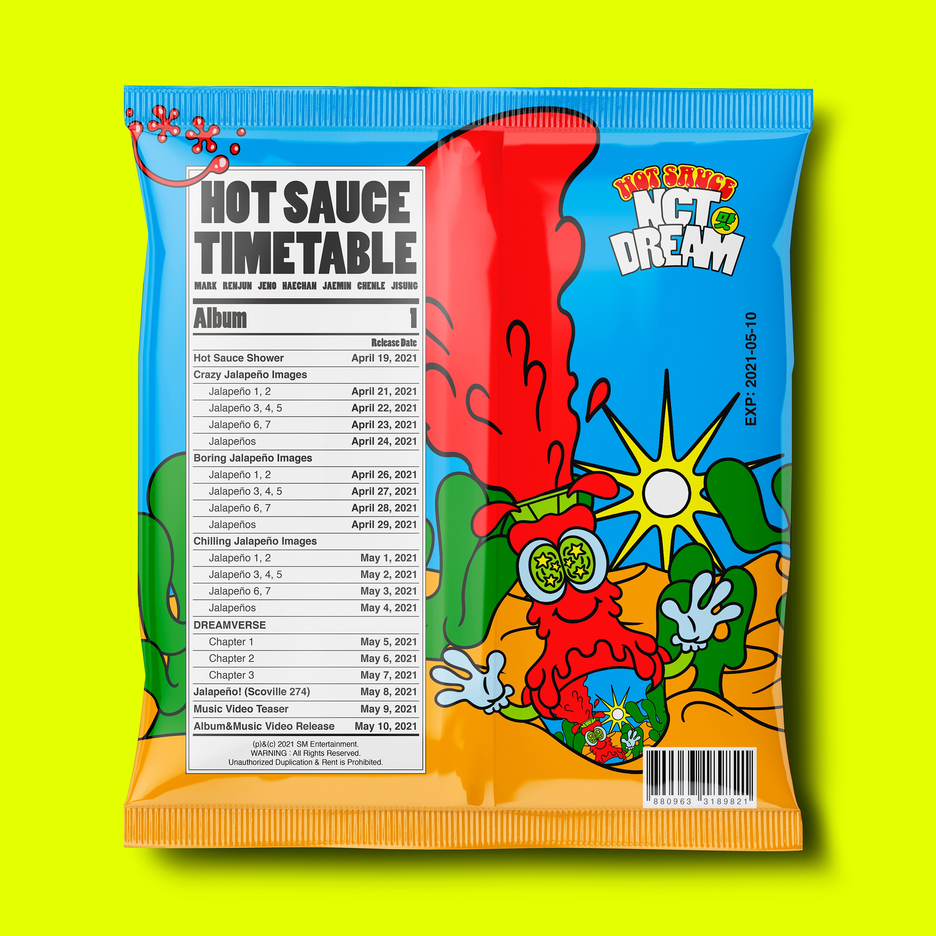 Nct Dream Hot Sauce Timetable Nct Dream The 1st Album 맛 Hot Sauce 21 05 10 Kst Nctdream 맛 Hotsauce Nctdream 맛 Hotsauce T Co Bklsbd6bke