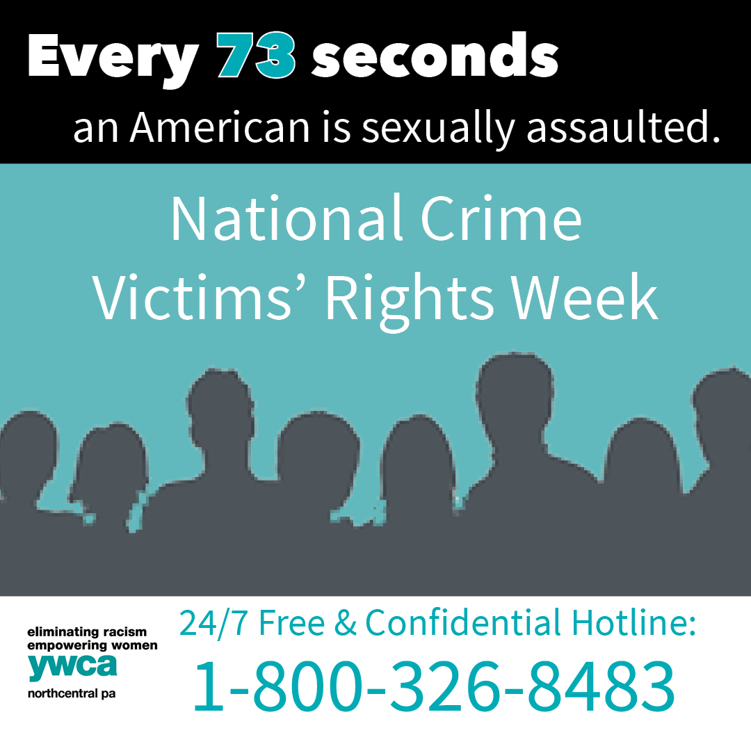 YWCAncPA's tweet photo. This week, April 18-24, is National Crimes Victims' Rights Week and YWCA staff members will be out educating our community and raising awareness on sexual assault.
#community #SAAM2021 #survivors #ywca https://t.co/7PqKjf8eCH