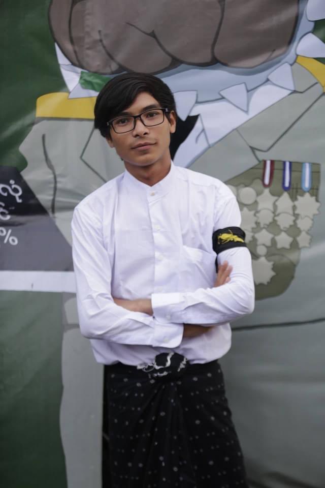 nslwin's tweet photo. Min Htet Linn, Kyaw Min Tun, Soe Htet Oo &amp; Shwe Yupar Oo — former Students' Union members — were abducted by Terrorists (#Myanmar security forces) in Kwin Kyaung Street, Ahlone, Yangon on Apr 17 at 9am. 

Incommunicado. Taken to an unknown location. 

#Apr18Coup #MilkTeaAlliance https://t.co/DjACddQic2