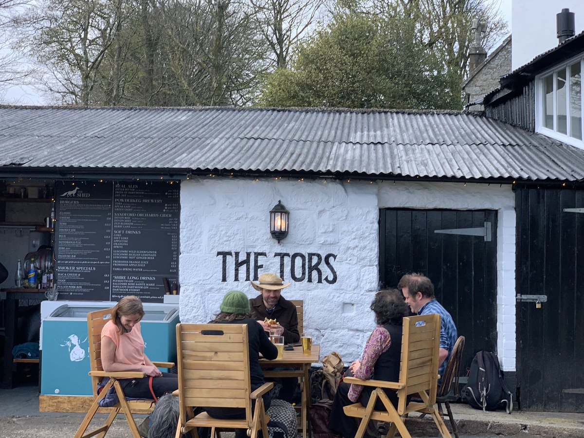 atmytablesw's tweet photo. Top, top burgers + top #Dartmoor views this lunchtime at The Tors, #Bellstone Thanks @OnboardPR for your hospitality. Also, I think I inadvertently ‘papped’ @cox_tom https://t.co/3bkJyJUHGe