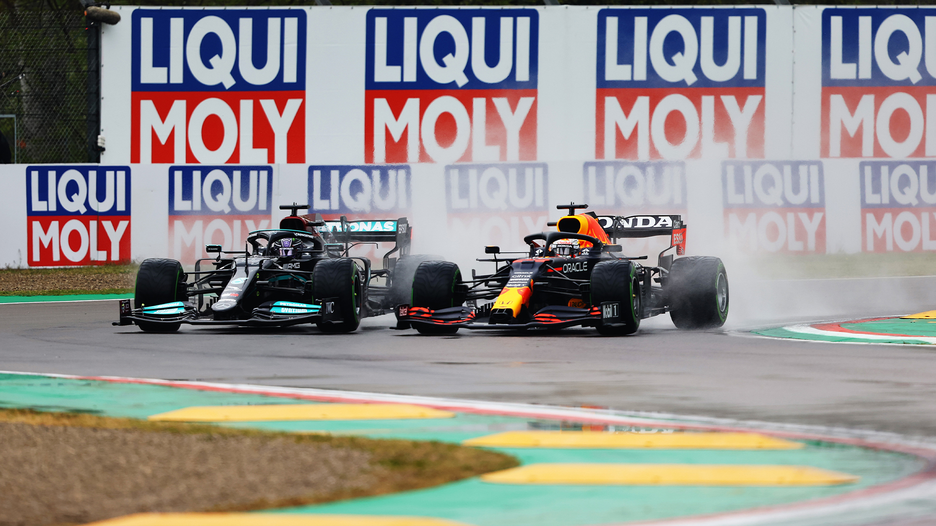 Lewis Hamilton i Max Verstappen