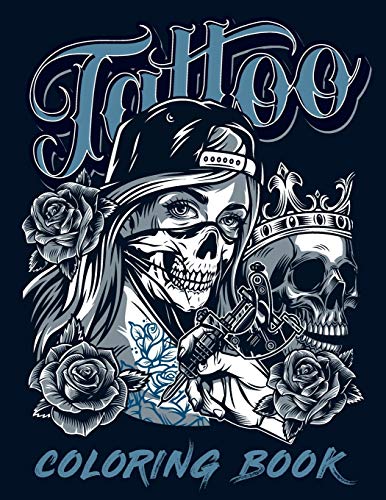 Download Pdf Download Tattoo Coloring Book Coloring Books For Grown Ups