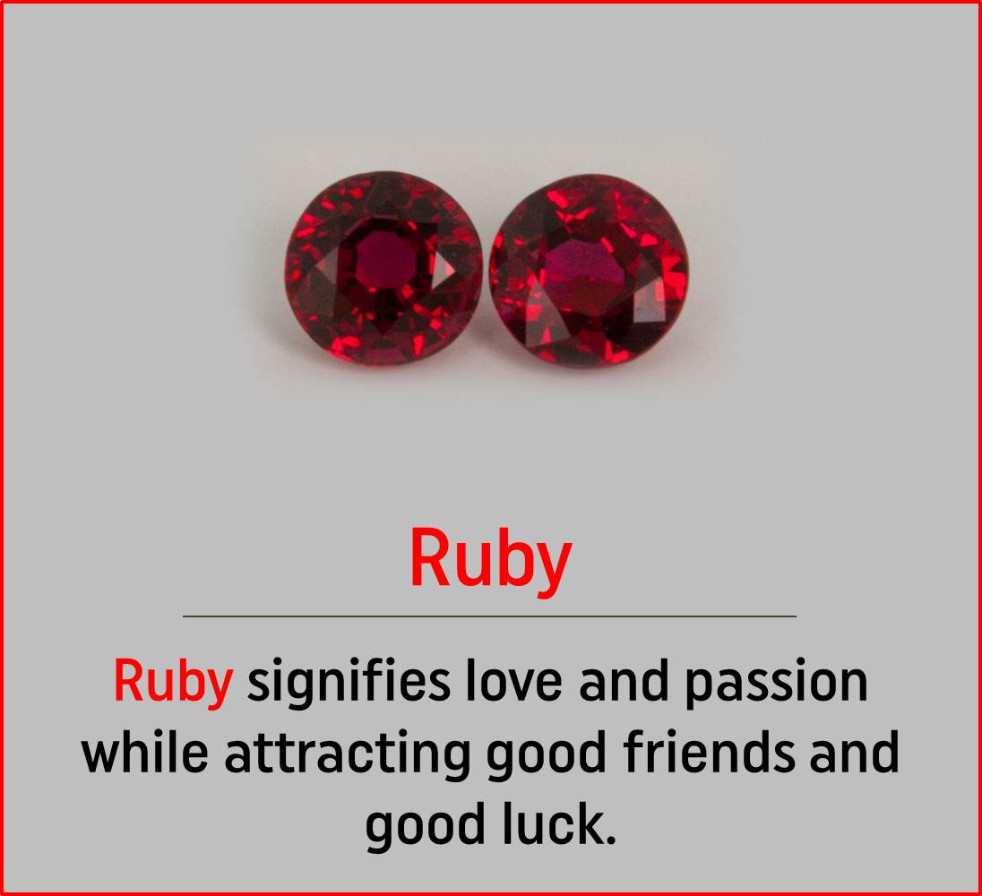 GemstoneLibrary's tweet image. #Ruby signifies love and passion while attracting good friends and good luck.
For more knowledge on #gemstones, follow gemstone learning library by Amit Bapna at amitbapna.com
#RubyGemstones #GemstoneLearning #GemstoneKnowledge #GemstoneLearningLibrary #AmitBapna