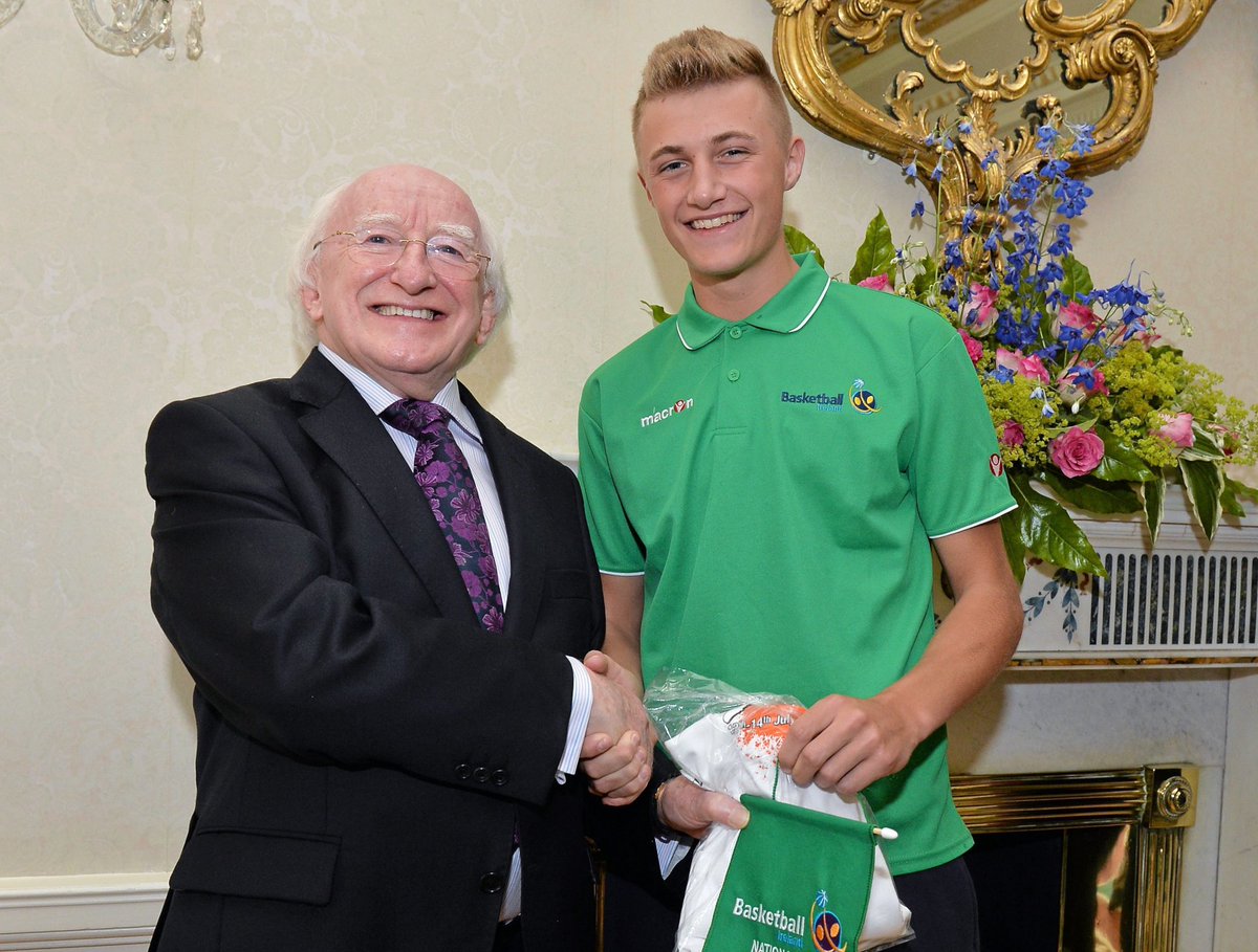 On behalf of the entire <a href="/BballIrl/">Basketball Ireland</a> community we wish a very happy 80th birthday to basketball fan and supporter <a href="/PresidentIRL/">President of Ireland</a> Michael D Higgins☘️🇮🇪🏀