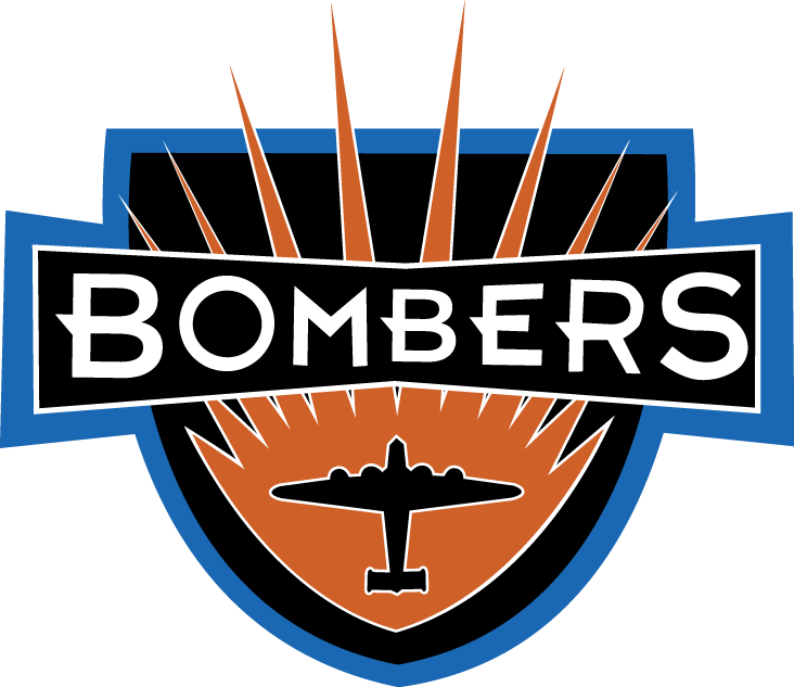 Logo of the Day - April 18, 2021:Baltimore Bombers Primary (National Football League) circa 1993See it on the site here:  https://www.sportslogos.net/logos/view/519532841993/Baltimore__Bombers/1993/Primary_Logo