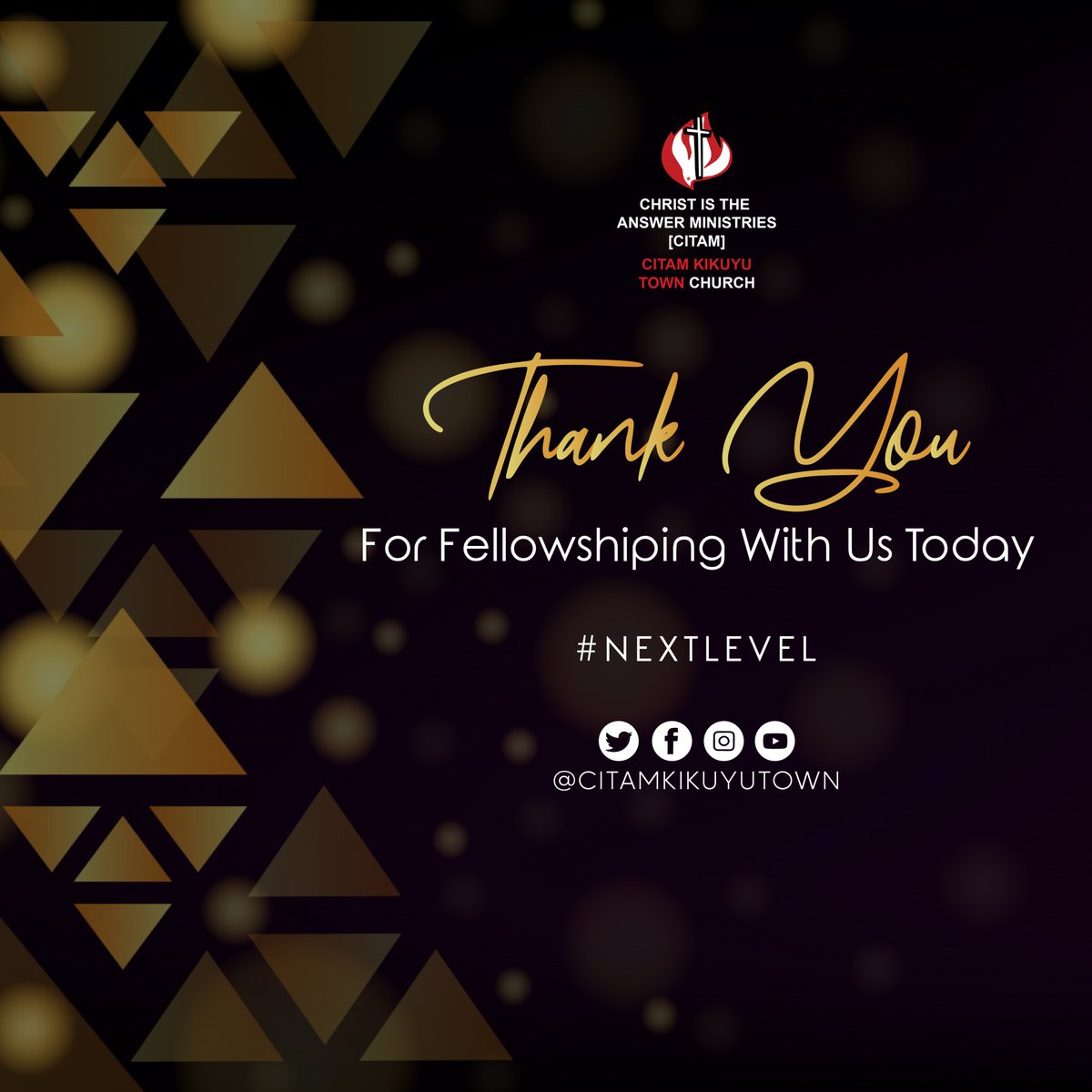 CITAMKikuyuTown's tweet photo. Thank you for taking time to join in today's #SundayPM. We treasure you and looking forward to you joining us again next Sunday. God bless you. #CITAMKikuyuTownChurch #InTheHeartOfKikuyu #WhereChristIsTheAnswer https://t.co/aje2Ui4XtL