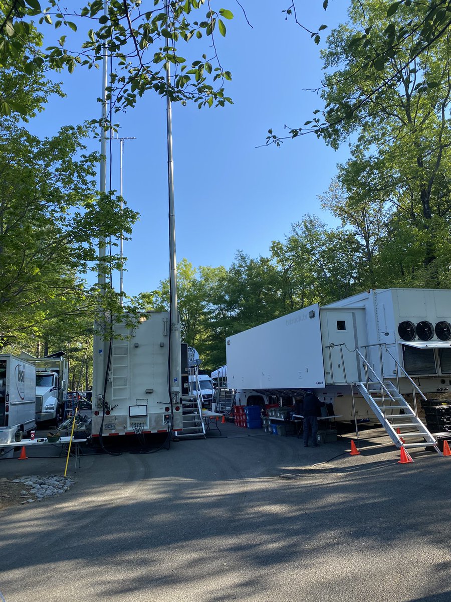 GregSankey's tweet photo. The @SECNetwork makes a HUGE commitment to televise the @SEC Women’s Golf Championship (and the men’s next weekend). TV compound. On site &amp; on course announcers. Cameras. Microphones. Portable lifts. Thank you to everyone who makes today’s event happen LIVE! #ItJustMeansMore https://t.co/l0EFmuv5nR