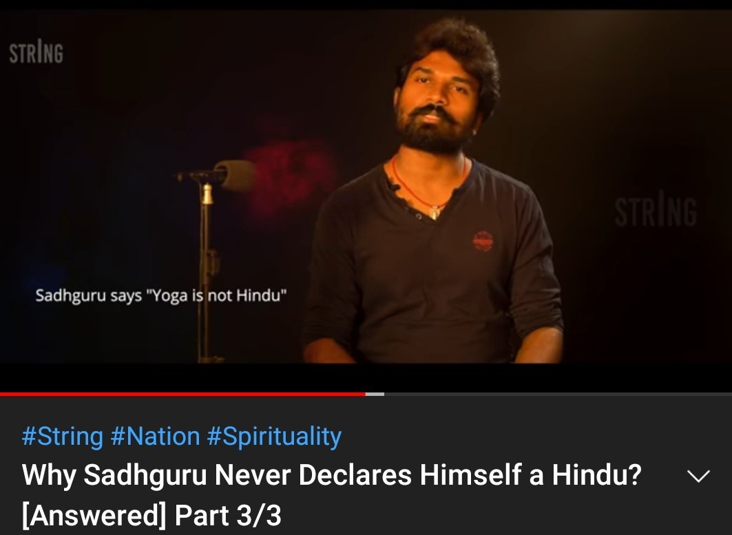 In part 3, He says• JV has accepted Patanjali as father of modern योग• To do योग, u need not to be Hindu.Associating Patanjali with "Modern Yoga" shows JV is clueless about what he speaks.Can JV provide any ref./citation of his 2nd claim ? Can he ask to JV ? 