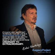 Dr Kobus Neethling, the South African guru of creativity, will be sharing his creativity wisdom on #20April at 12:30 SA (GMT+2). He is offering a free e-book titled "The Courage to shake hands with tomorrow" LINK - lnkd.in/drNSRSk Do not miss the webinar! #WCIW