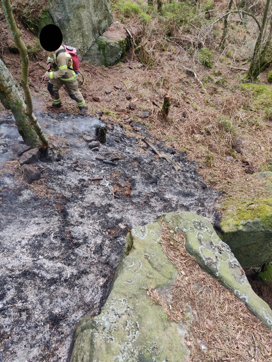 Luckily an off duty firefighter came across this before it got too big, it deprived the town of two front line firefighting appliances while it was dealt with though. We were lucky, this time!