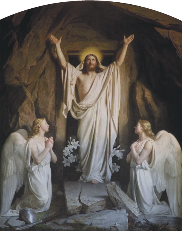 parolecristiane's tweet photo. Accetta Gesù Risorto nella tua vita. Anche se sei stato lontano, fa' un piccolo passo verso di Lui: ti sta aspettando a braccia aperte.

Papa Francesco

Carl Heinrich Bloch · La Resurrezione https://t.co/2N2tt3YAqD