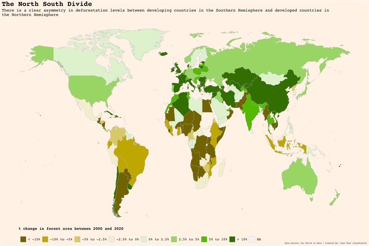 #TidyTuesday - Global Deforestation
First attempt at a choropleth map. Slow and painful experience ...