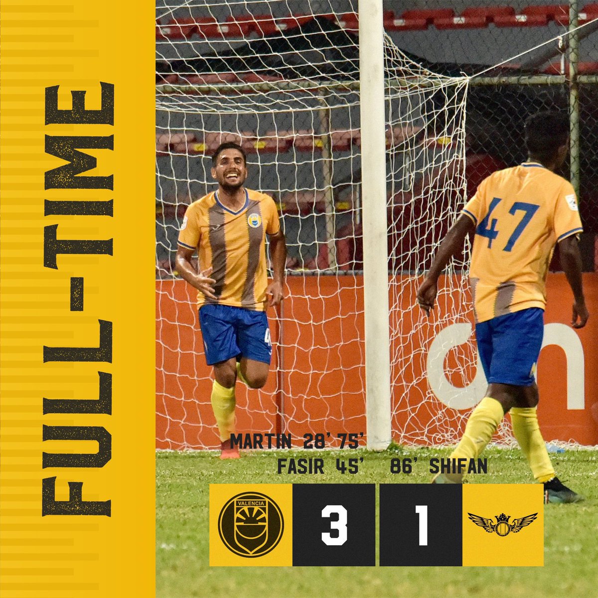 clubvalencia79's tweet photo. FULL TIME!!
Important 3 points for us, well done boyss🟡🔵
📸FAM
#clubvalencia #sports #football #maldives #dhivehifutuboalha #Itshappening #WDCT #VAL #VALDGS https://t.co/9jRjOnXDhJ