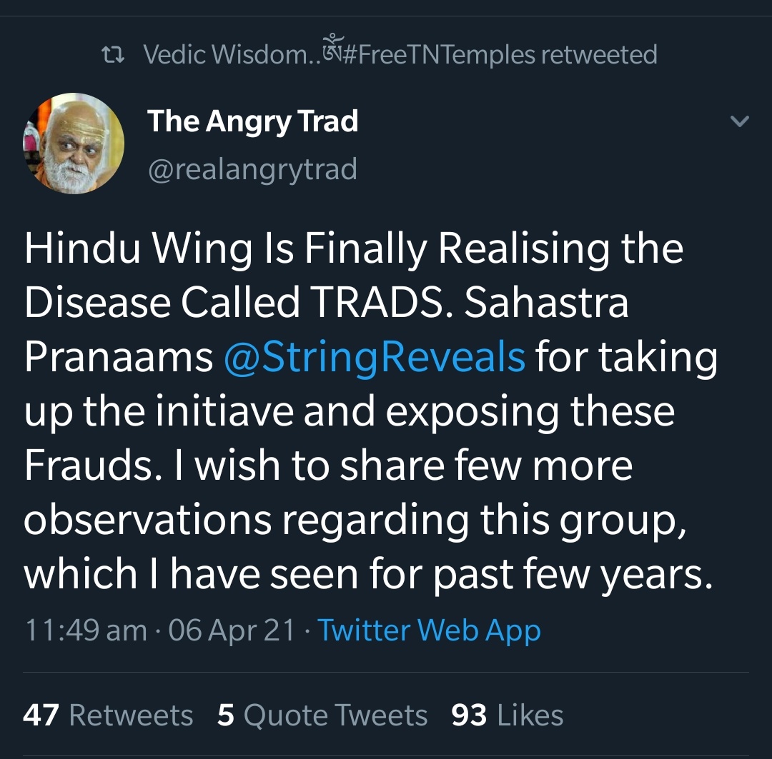 These handles, in a team, are spreading propaganda and RT all possible contents which may damage the core of Hindu Dharma.These all are indirectly associated with String team. Knowingly/Unknowingly they are part of the damage.