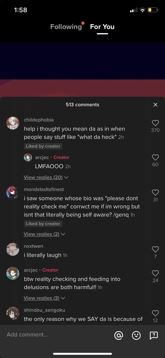 also not to mention how fucking ableist tiktok is, this person isn't even psychotic. don't speak on psychotic issues if you aren't a psychotic person thanks !