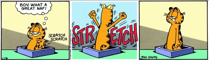 hey wanna see whats probably the best garfield comic? 