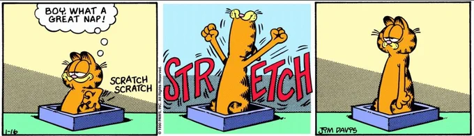 hey wanna see whats probably the best garfield comic? 