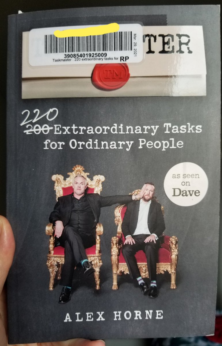 jrmunholland's tweet photo. I requested the #TaskmasterBook from my local (Canadian) library and they bought it as they didn't have it (which is amazing!). I love how they've categorized it. Would you agree with them, @AlexHorne? @taskmaster isn't in the Olympics - yet.
#libraries #ILoveMyLocalLibrary https://t.co/OHdz6GAwFH