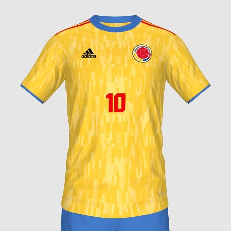 fifakitconcept's tweet photo. Concepts Colombie #fifakitcreator #concepts #colombie #colombia #amsud #sudamerica #conmebol @fifakitcreator @easportsfifa @fcfseleccioncol @jamesrodriguez10  @falcao  @shakira https://t.co/ZL1b2VNgvu