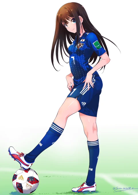 日本代表17/18ユニフォーム。しぶりん 