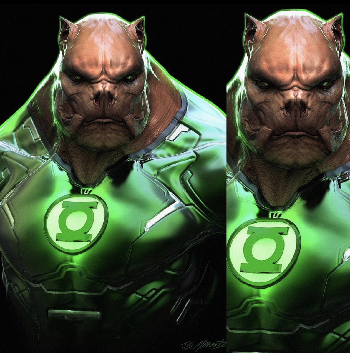 TorreVigilancia's tweet image. Artes conceituais de #Kilowog para #LigadaJustiçadeZackSnyder por #JaredSMarantz. O personagem possui uma rápida participação especial no filme.