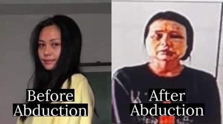 MyatKKhaingMyi1's tweet photo. How could they do that? 😡
Photos show that the abducted and detained protesters have been brutally and inhumanely tortured by the forces of Myanmar military junta 
#WhatsHappeningInMyanmar 
#Apr18Coup https://t.co/C9UHHde7Tk
