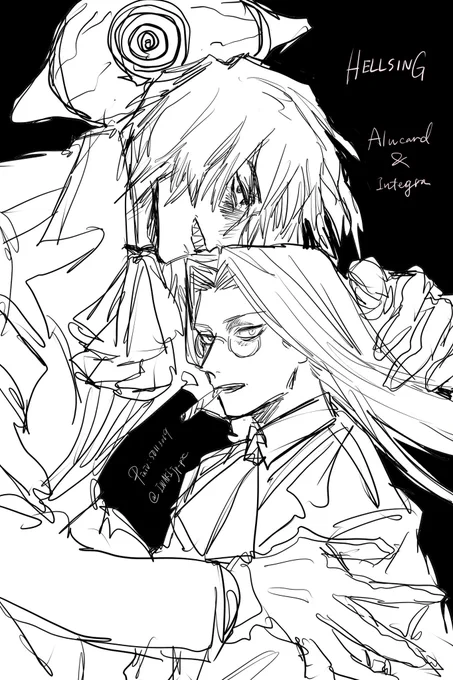 @tos
HELLSINGより
アーカードとインテグラ 
