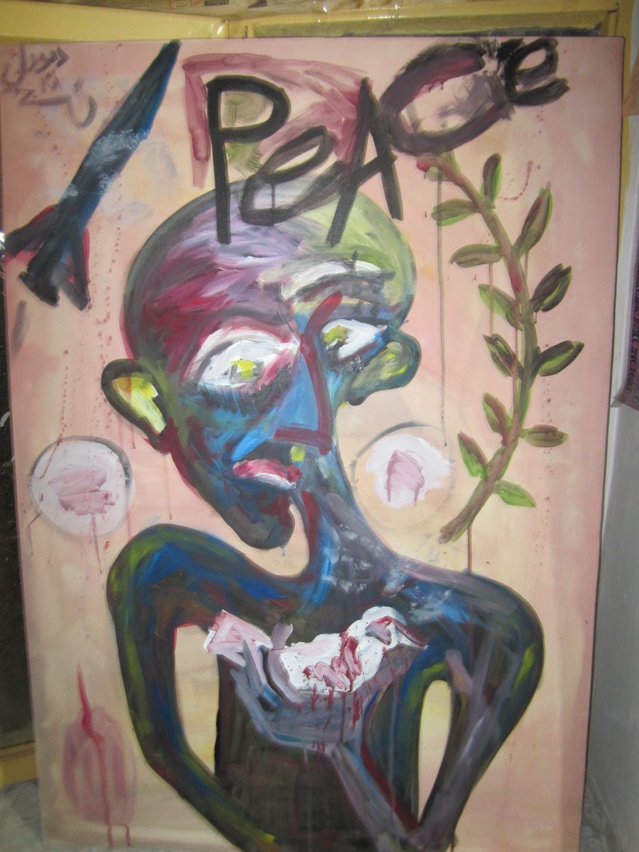 divdelart's tweet photo. my work. i need peace for all...... https://t.co/DaU2QvW8aq