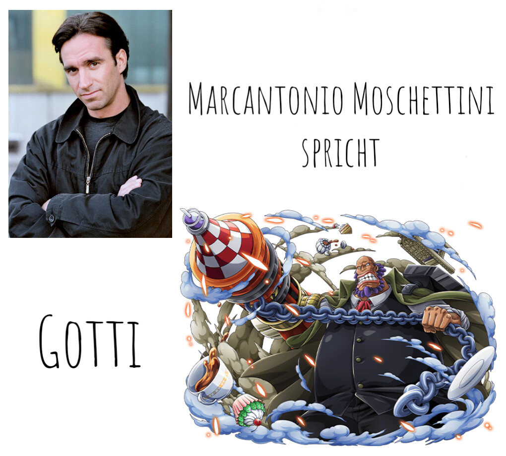 RescueFilm's tweet photo. Weiter geht es mit One Piece!
Gotti, gesprochen von Marcantonio Moschettini und Bobbin gesprochen von Frank Lenart!

#OP #OnePiece #Synchro #Synchron #RescueFilm #Bobbi #Gotti #Deutsch #MarcantonioMoschettini #FrankLenart #Kazé #ToeiAnimation https://t.co/PWrn22tFu0