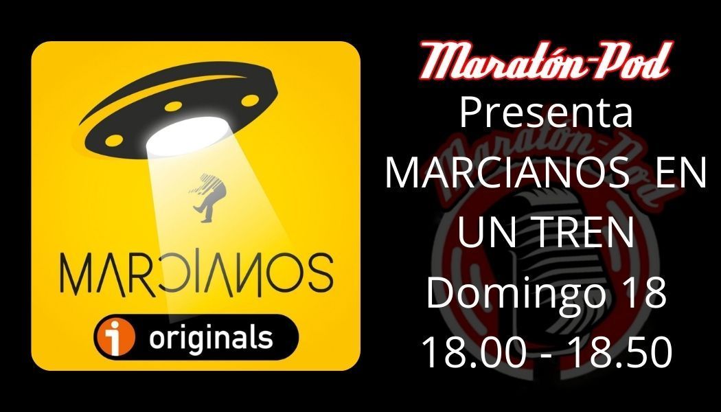 En menos de 10 minutos tenéis a Marcianos en un Tren en directo, pilla café y pastas de té y disfruta de la compañía 

 📡youtube.com/maratonpod/live

📻Radio online http://82.223.17.187:8000/maratonpod

#MaratonPod21 #Podcast #PodcastEnDirecto #Cine