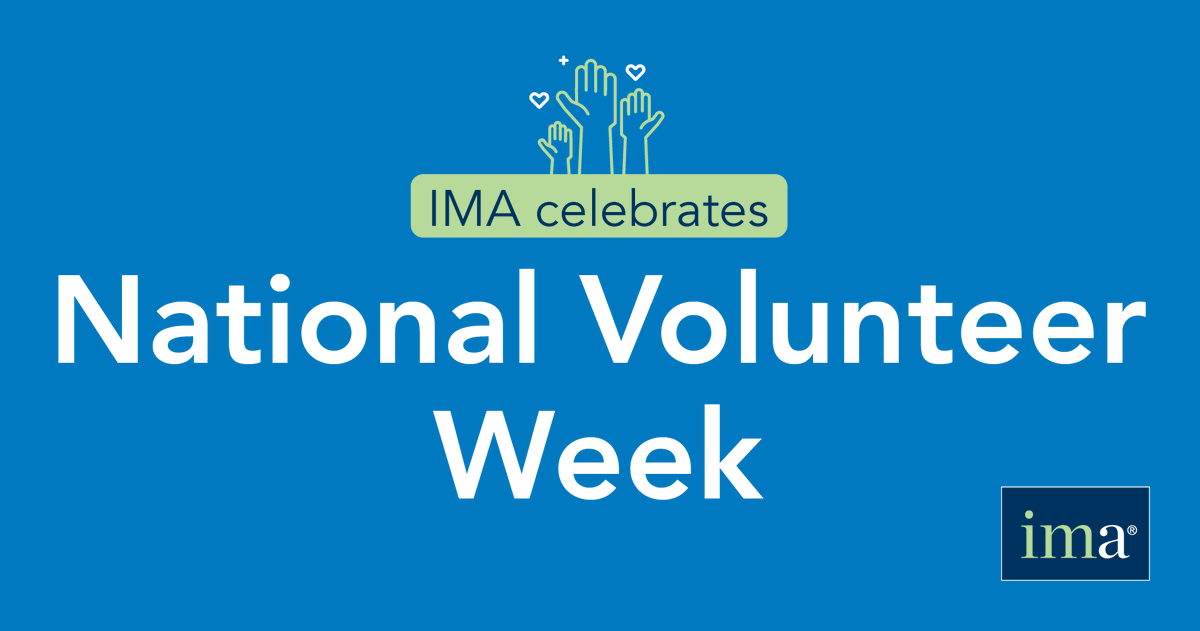 Thank you to all IMA volunteers who enable us to advance the management accounting profession globally. We appreciate you today and every day! #NationalVolunteerWeek