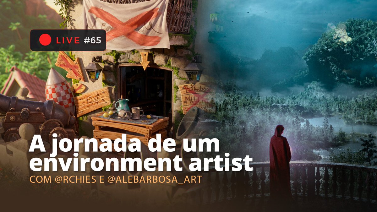 Nem vou deixar você sentir saudades do RevoDay e vou mandar uma live maravilhosa logo essa semana já 😎

Rafael Chies e Ale Barbosa falando sobre o trabalho deles como environnement artists, quem vem?

Vai ser na terça, 19h! Link aqui 👇