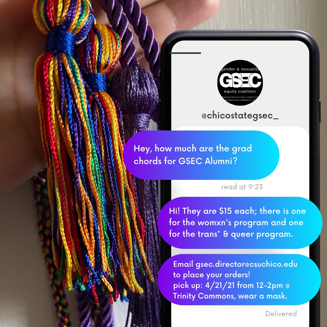 Chico State GSEC tweet media