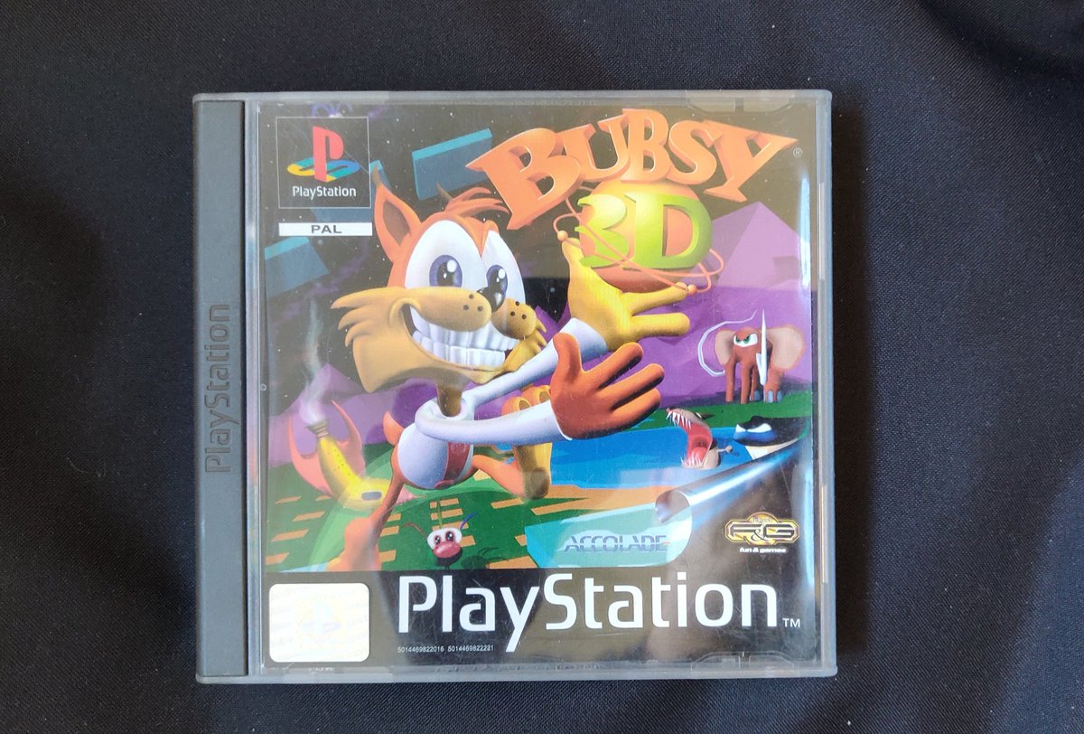  #100Games100DaysDay 88/100: Bubsy 3D ( #PS1, 1996)Greatest platforming game of all time. 