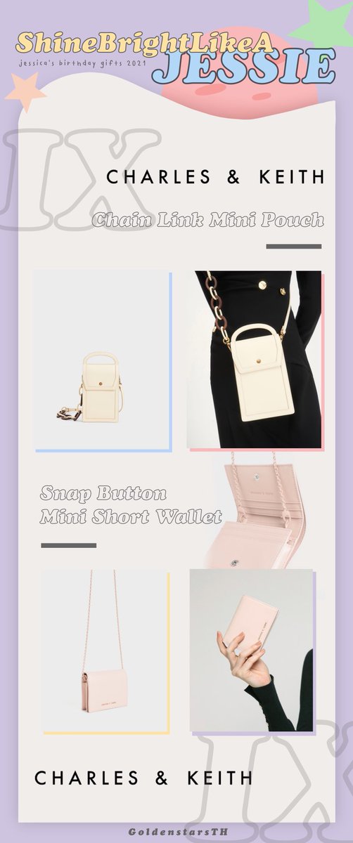 GoldenstarsTH's tweet photo. ; — GoldenstarsTH Goods
; — Charles & keith
; — JESSICA LAND star
#OurStarJessicaDay
#BlossomInSpringWithJessica
#JessicaJung #Jessica #제시카 #정수연 #Goldenstars #GoldenstarsTH https://t.co/ylJxJ0YqrS