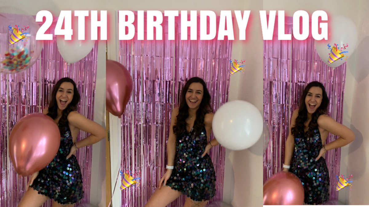 Sabrinaaa_D's tweet photo. MY 24TH BIRTHDAY VLOG.. in lockdown

https://t.co/vcYVksNYVW https://t.co/x6lJrwm4Qz