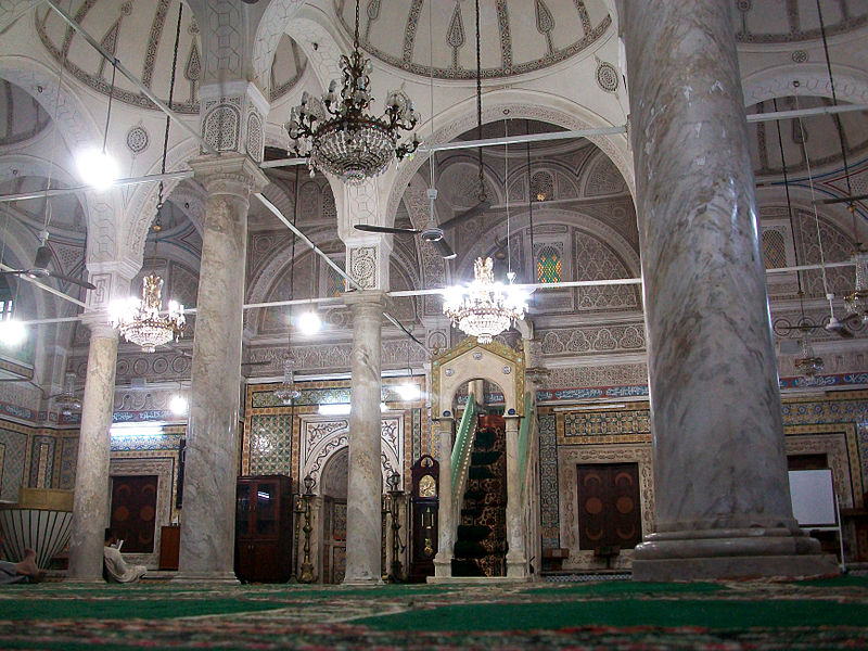Inside of Qarchi mosque in #Tripoli
Capital of #Libya
Completed in year 1843
#IslamicArchitecture
#IslamicArt
#architecture 
#interiordesign 
#art
