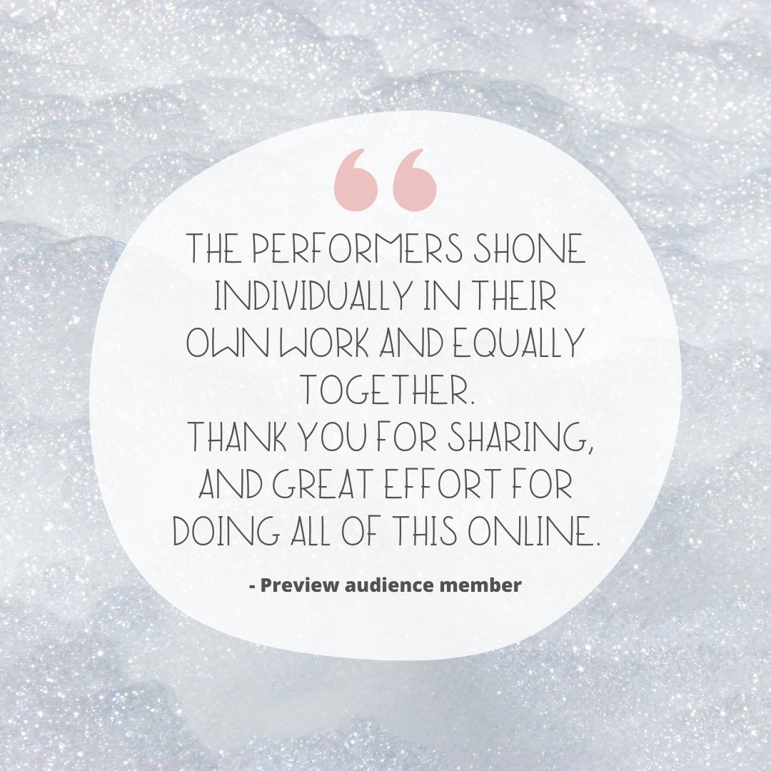 Excited to share some feedback from our preview audience! ❤️ Watch this space for ticket info tomorrow #brightonfringe #fringetheatre #femaletheatre #comingsoon