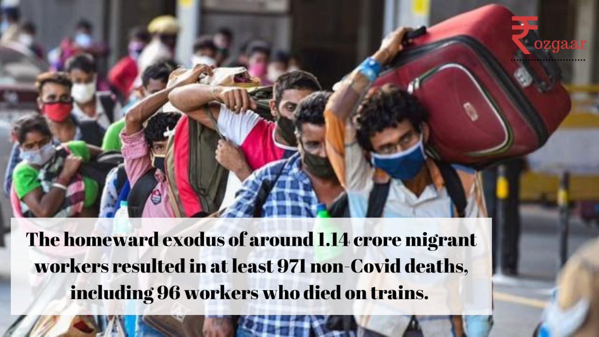 ProjectRozgaar's tweet photo. #noncoviddeath
#lockdown 
#migrantworkers https://t.co/zAWkHPj5st
