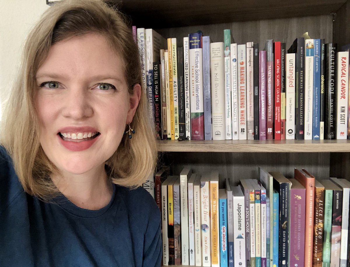 So excited for #Bookweek! Here's my #ishrshelfie 🤓 Thanks to @kristihov @mreaglelearning <a href="/bernadettefitzy/">Bernadettefitzg</a> <a href="/jennylee_teach/">Jenny Lee</a>  for crafting a massive ISHR Book Week in the midst of a crazy school year. 👏👏👏