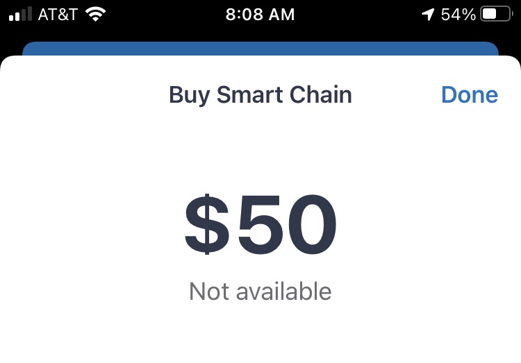 Anyone else in the #safemoon or #hungrybear communities unable to buy BNB smart chain on <a href="/TrustWalletApp/">Trust Wallet</a> right now? Really wanting to buy more of each and frustrated. #notavailable